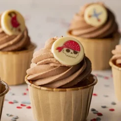 Décoration Comestible*VALRHONA Décors Chocolat Blanc Pirate 24 pièces Chocolatree