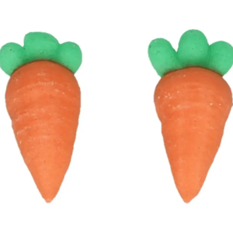 Décoration Comestible*FUNCAKES Décors en Sucre Carotte (x16)