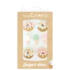 Décoration Comestible*SCRAPCOOKING Décors en Sucre Donuts et Glaces (x7)
