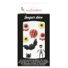 Décoration Comestible*SCRAPCOOKING Décors en Sucre Horreur x8