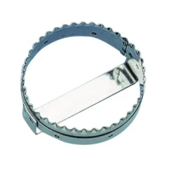 Emporte Pièce - Découpoir Pâtisserie*MALLARD FERRIERE Découpoir à Chausson Inox 14 cm avec poignée Mallard