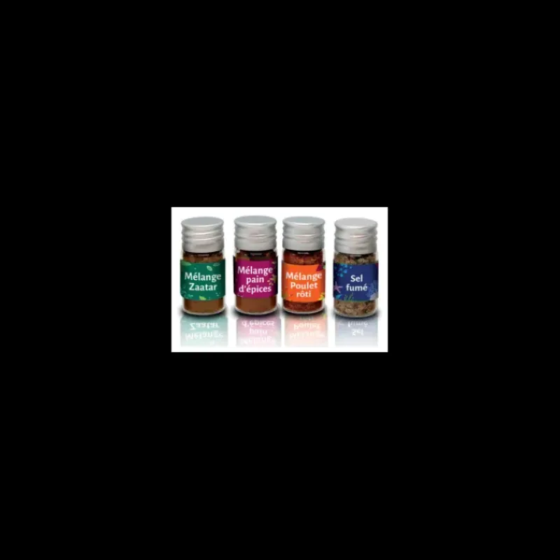 Epicerie Fine*UN JOUR UNE EPICE DLUO Courte Calendrier de l'Avent Epices Gourmandes en Tubes