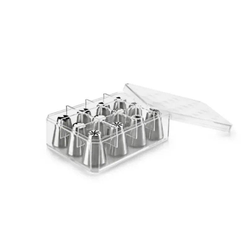 Douilles Pâtisserie*IBILI Douille Inox Russe Standard Ø 1,6 cm x H 4 cm (x12)