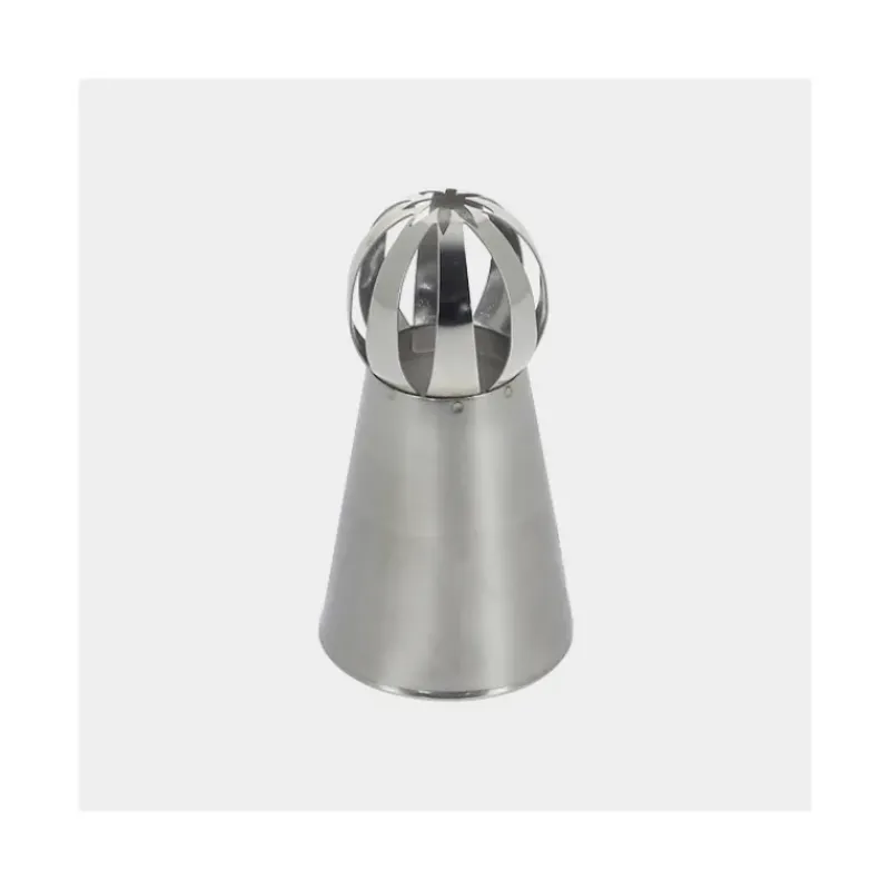 Douilles Pâtisserie*DE BUYER Douille Russe Inox Stries Larges Ø 3 cm x H 6 cm