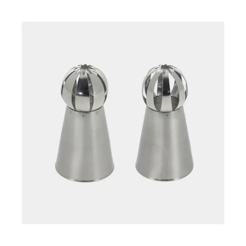 Douilles Pâtisserie*DE BUYER Douille Russe Inox Stries Larges Ø 3 cm x H 6 cm