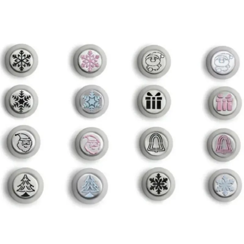 Douilles Pâtisserie*IBILI Douilles Russes Décors Noël Ø 2,4 cm (x8)