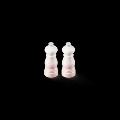 Moulin*LE CREUSET Duo Moulin à Poivre et à Sel Shell Pink 11 cm