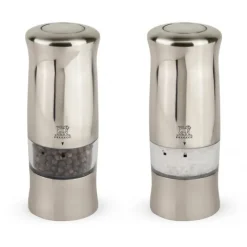 Moulin*PEUGEOT Duo Moulin à Poivre et Sel Electrique Zeli 14 cm