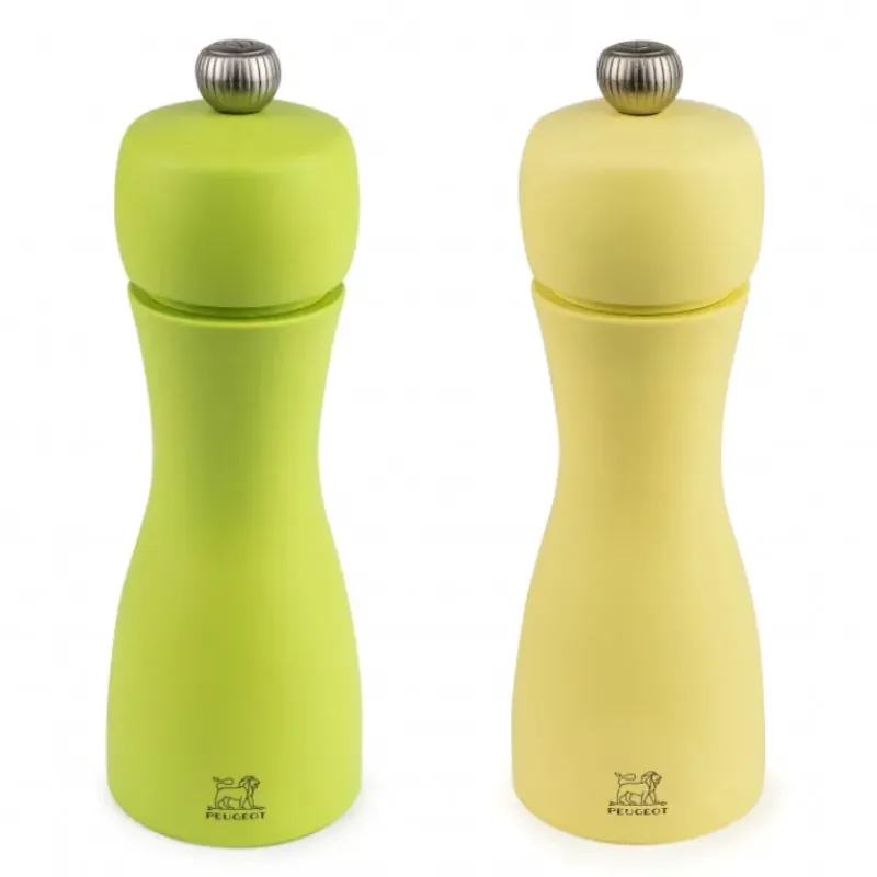 Moulin*PEUGEOT Duo Moulin à Poivre et Sel Tahiti Printemps 15 cm