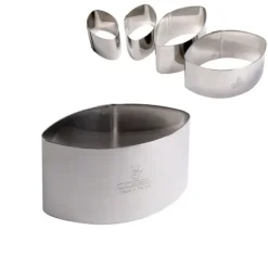 Emporte Pièce - Découpoir Pâtisserie*GOBEL Emporte Pièce Calisson 5,3 x 3 H 3 cm Inox