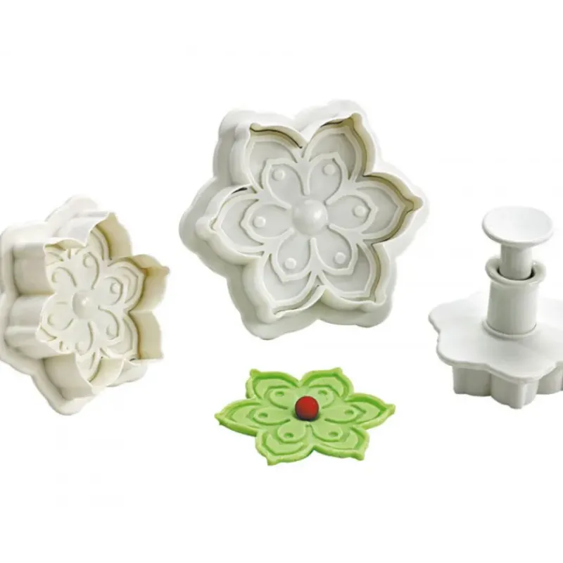 Emporte Pièce - Découpoir Pâtisserie*MALLARD FERRIERE Emporte Pièce Fleur Ø 40, 55, 70 mm