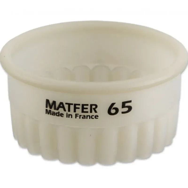 Emporte Pièce - Découpoir Pâtisserie*MATFER Emporte Pièce Rond Cannelé 2 cm Exoglass