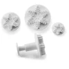 Emporte Pièce - Découpoir Pâtisserie*IBILI Emporte-Pièce avec Poussoir Flocon de Neige (x3)