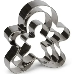 Emporte Pièce - Découpoir Pâtisserie*PATISSE Emporte-pièces Biscuit Bonhomme Pain d'Epices (x3)