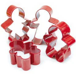 Emporte Pièce - Découpoir Pâtisserie*SCRAPCOOKING Emporte-Pièces Bonshommes Pain d'Epices (x4)