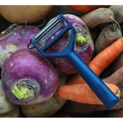 Eplucheurs, Dénoyauteur*OPINEL Eplucheur en Polymère Bleu T-duo