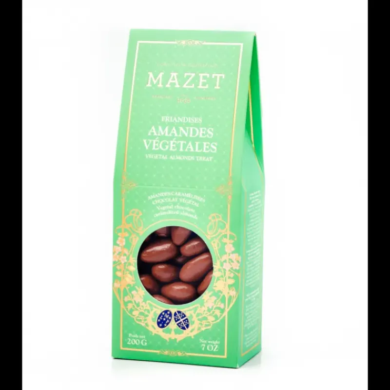 Chocolats À Offrir|Confiserie*MAZET Etui Pincé Friandises Amandes Végétales 200 g