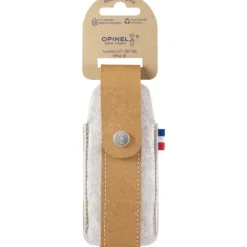 Rangement Couteaux*OPINEL Etui pour Couteau en Cuir et Feutrine Outdoor M Collection France