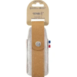 Rangement Couteaux*OPINEL Etui pour Couteau en Cuir et Feutrine Outdoor L Collection France