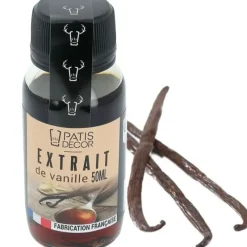 Arômes Alimentaires*PATISDECOR Extrait de Vanille 50ml Patisdécor