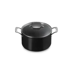 Faitout*LE CREUSET Faitout Antiadhérent Essentiel Céramique 24 cm et Couvercle