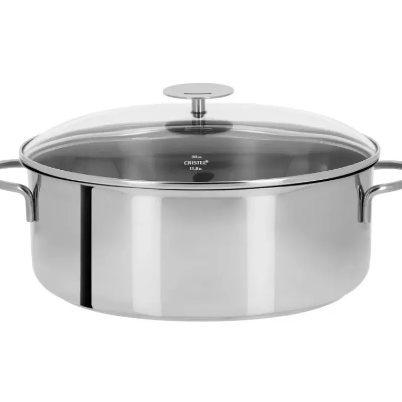 Faitout*CRISTEL Faitout Mutine Ø 24 cm Manche Fixe Inox