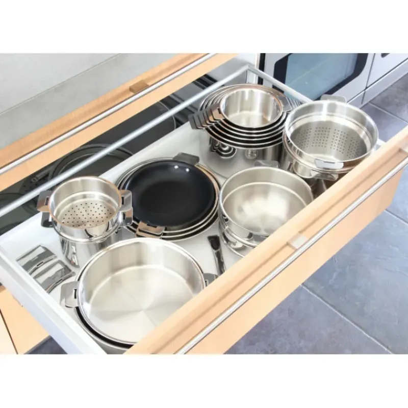 Faitout*CRISTEL Faitout Mutine Ø 26 cm Manche Amovible Inox