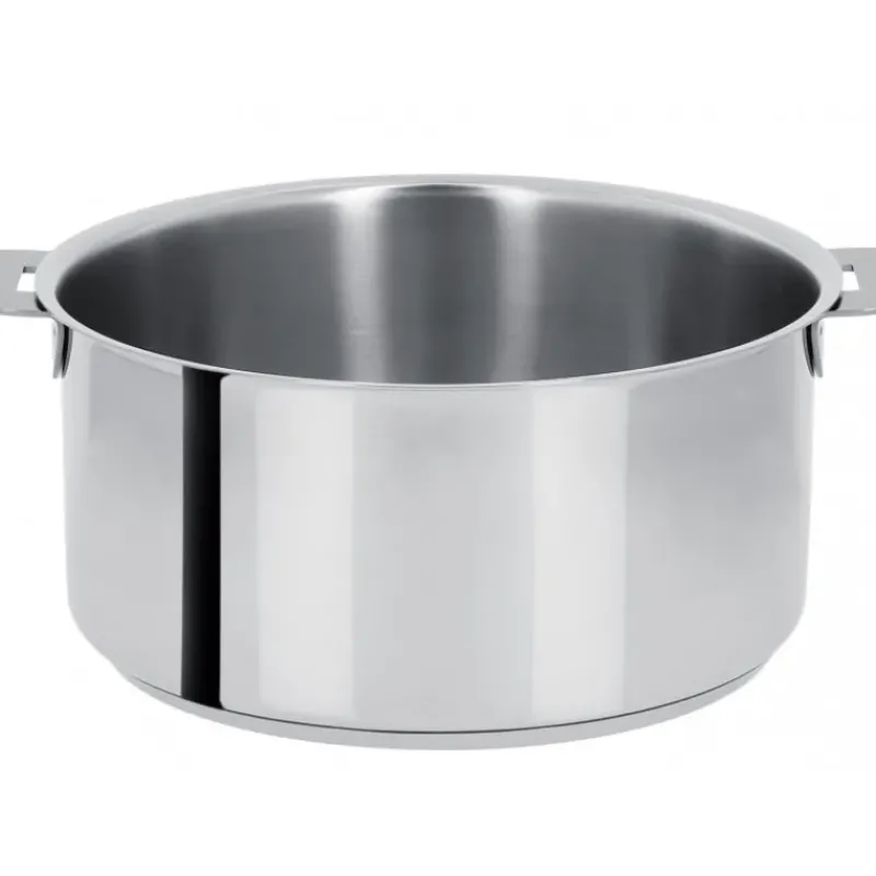 Faitout*CRISTEL Faitout Mutine Ø 24 cm Manche Amovible Inox
