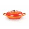 Faitout*LE CREUSET Faitout Volcanique en Fonte avec Intérieur Sable 30 cm Signature