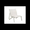 Mobilier Lounge|Salon De Jardin Professionnel*GROSFILLEX Fauteuil Conversationnel Blanc Glacier Toile Blanche Sunset