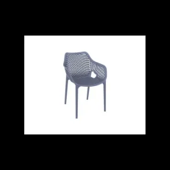 Mobilier Terrasse Restaurant*SIESTA Fauteuil de Jardin Air XL Anthracite