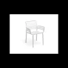 Mobilier Terrasse Restaurant*NARDI Fauteuil en Résine Doga Blanc