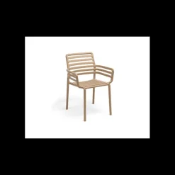 Mobilier Terrasse Restaurant*NARDI Fauteuil en Résine Doga Cappuccino