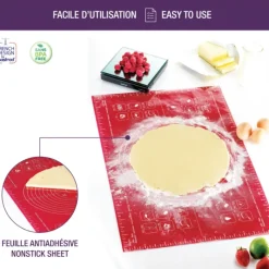 Tapis De Cuisson|Tapis Silicone Pâtisserie*MASTRAD Feuille à Pâtisserie 62 x 40 cm