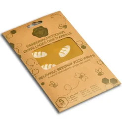 Conservation*NUTS Feuille Emballage Alimentaire Cire Abeille (x5)