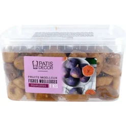 Fruits Secs*PATISDECOR Figues moelleuses équeutées 1 kg Patisdécor