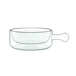 Servir, Présenter*LUIGI BORMIOLI FIN DE SERIE Casserole Verre Double Paroi 25 cl (x2) THERMIC GLASS