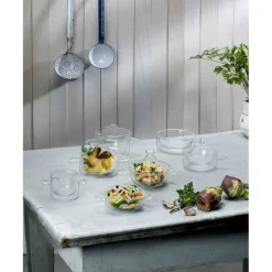 Servir, Présenter*LUIGI BORMIOLI FIN DE SERIE Casserole Verre Double Paroi 25 cl (x2) THERMIC GLASS