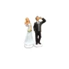 Décoration Gâteau*CUISINEADDICT FIN DE SERIE Figurine Mariage Accro au Téléphone 15 cm