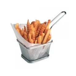 Accessoires Friture*TELLIER FIN DE SERIE Mini Panier à Frites inox 1 portion