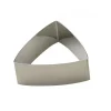 Cercle À Patisserie*GOBEL FIN DE SERIE Nonnette Inox Triangle Bombé 6 cm x H 3 cm