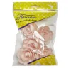 Produits Bio|Décoration Comestible*FLORENSUC Fleur Azyme Bio Rose Rose 5 cm x5