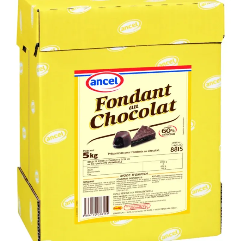 Préparation Pâtisserie*ANCEL Fondant au Chocolat 5 kg, Préparation pour