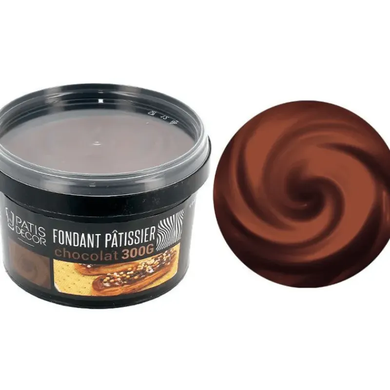 Nappages Et Glaçages*PATISDECOR Fondant Pâtissier au Chocolat 300 g Patisdécor