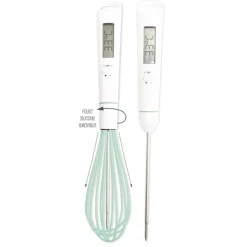 Thermomètre De Cuisine|Fouets De Cuisine*SCRAPCOOKING Fouet Thermomètre de Cuisine Amovible 27 cm Need'It