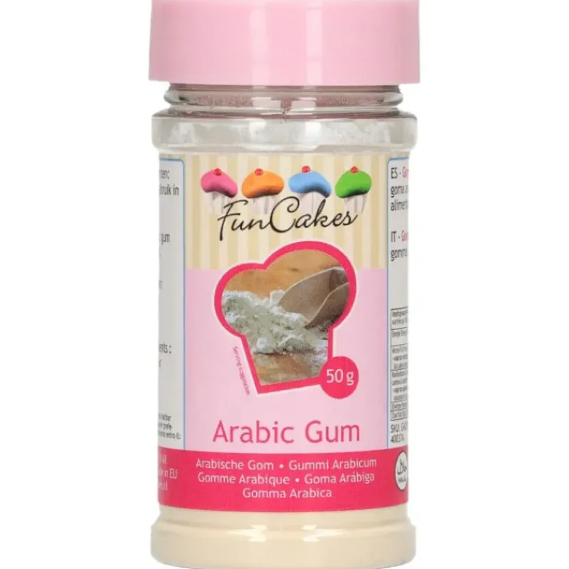 Additifs Alimentaires*FUNCAKES Gomme Arabique 50g