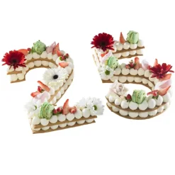 Cercle À Patisserie|Emporte Pièce - Découpoir Pâtisserie*MALLARD FERRIERE Grand Emporte Pièce Inox Chiffre 4 32x18 cm