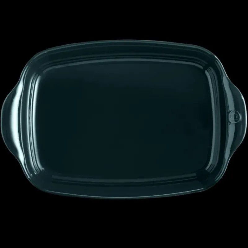 Plat De Cuisson*EMILE HENRY Grand Plat à Four Rectangulaire en Céramique 42,5 x 28 cm Belle-Île