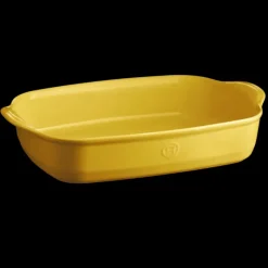 Plat De Cuisson*EMILE HENRY Grand Plat à Four Rectangulaire en Céramique 42,5 x 28 cm Provence