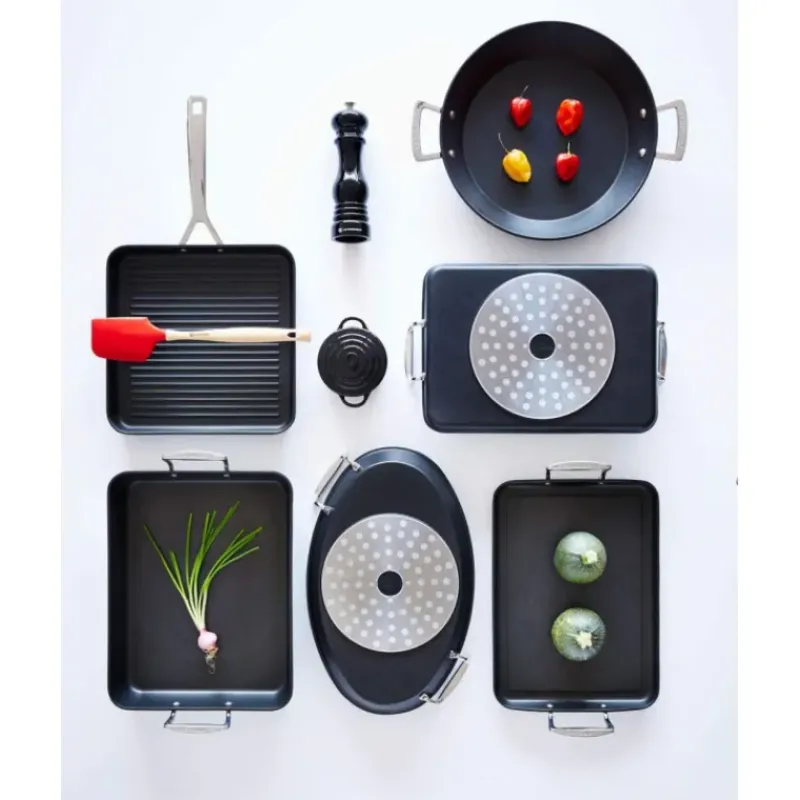 Grills*LE CREUSET Grill géantanti-adhérant 34 x 25 cm